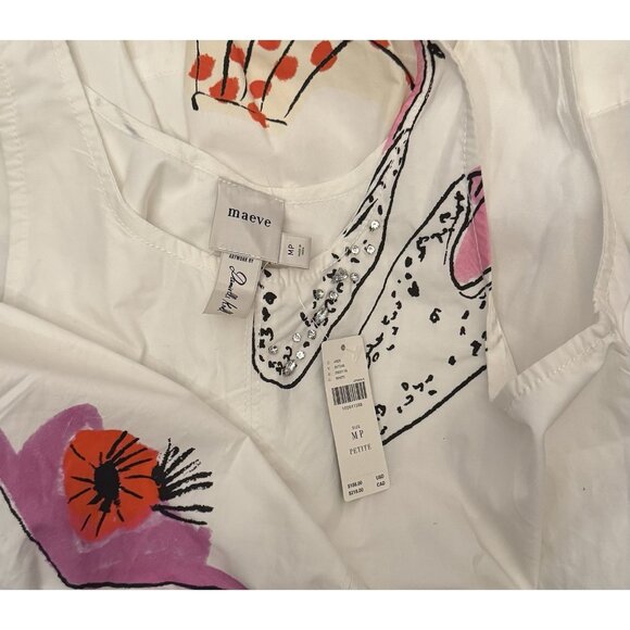 NWT Size 3X-Anthropologie The Keiko Cotton Mini Dress Danielle Kroll(NWT USD188) - Picture 16 of 16